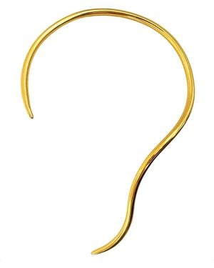 Aki Roc Jewelry Inca Collar Necklace - Metallic