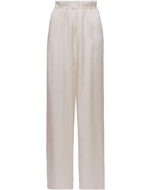 Anse Victorin Emma Silk Trousers - Grey