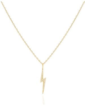 C.J.M Lightning Necklace - Metallic