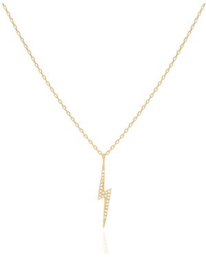 C.J.M Lightning Necklace - Metallic