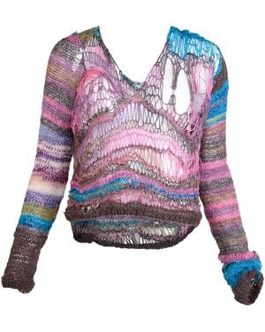 Natalia Petruch Dragonfly Wool Jumper - Pink