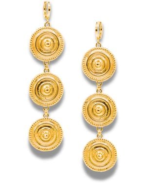 Jaredjamin Minerva Leverback Earrings - Metallic
