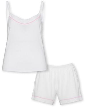 Reve Sleepwear Revouse Tencel Cami Pj Set - White