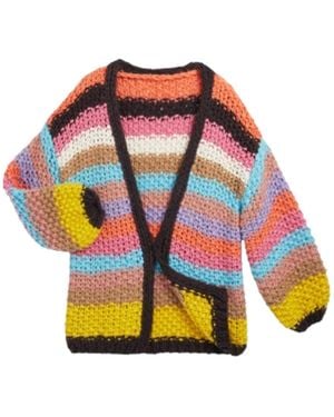 Saachi Knitted Cardigan - Brown