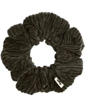 Cafide Corduroy Scrunchie Hair Tie, Noa - Green