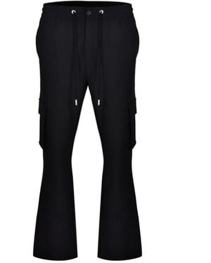 DAVID WEJ Ashford Loose Fit Cargo Trouser – - Blue