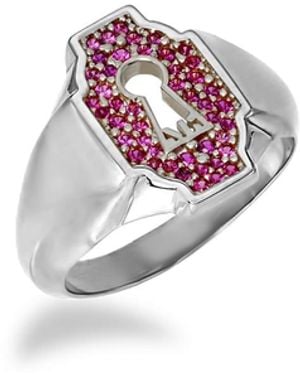 Myrto Katramadou Jewellery Unlocked Ring- Ruby - Pink