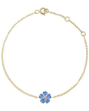 Agora Jewellery Forget Me Not Bracelet - Metallic