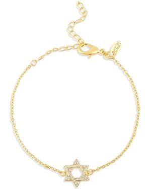 SHYMI Pave Star Of David Bracelet - Metallic