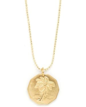 Salty Cali Cocos Coin Salty Pendants - Metallic