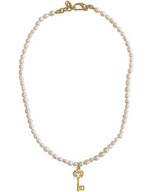 Smilla Brav Necklace Lovekey - Metallic