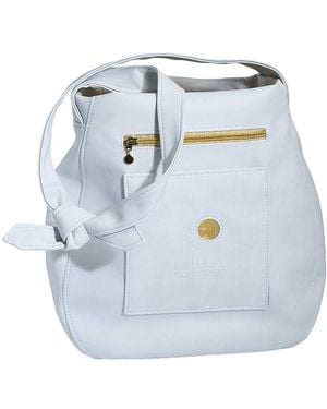 Milla Von Cosy Tote Bag Soulmate Lightgrey - Blue