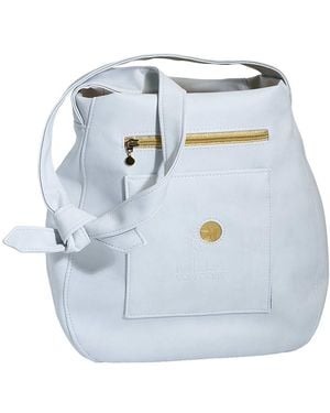 Milla Von Cosy Tote Bag Soulmate Lightgrey - Blue