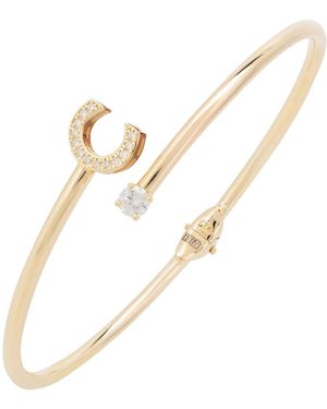 LÁTELITA London Initial Bangle C - Metallic