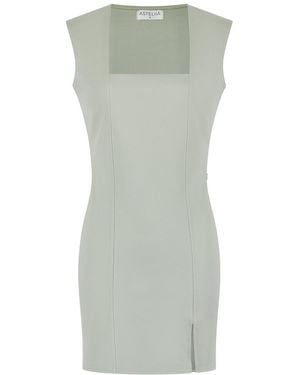 Celestine & Mae Vele Square Neck Mini - Green