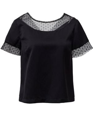 By Moumi Blizzard Blouse - Black