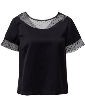 By Moumi Blizzard Blouse - Black