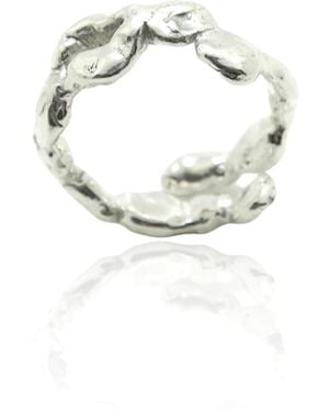 Bio-Trimmings Kinsey Adjustable Ring – - Metallic