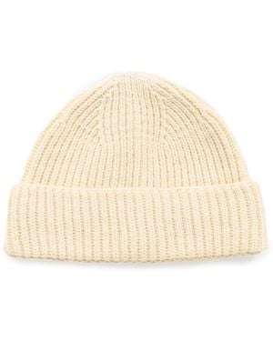 OUBAS Neutrals British Wool Beanie - Natural