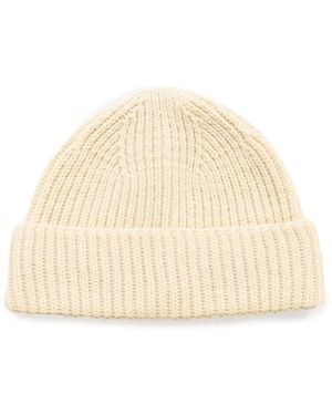 OUBAS Neutrals British Wool Beanie - Natural