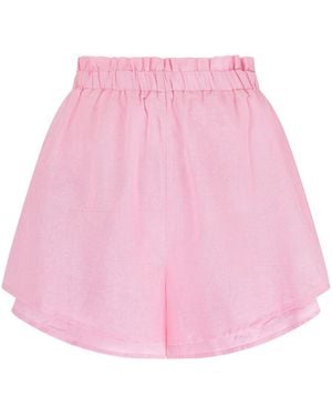 Lula-Ru Carla Cotton Shorts - Pink