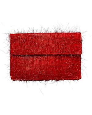 Laura Citron Bette Clutch - Red