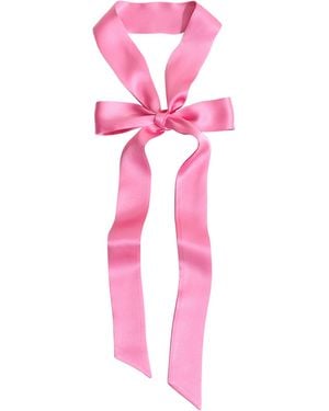 Lost Pattern La Collectionneuse Silk Ribbon Scarf - Pink