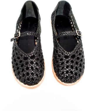 Locklear Thomas Neutrals Hand Crafted Dolly Flat - Black