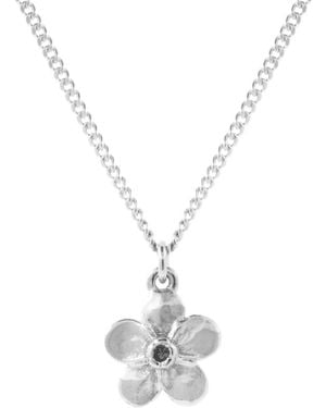 Lee Renee Forget Me Not Necklace – - Metallic