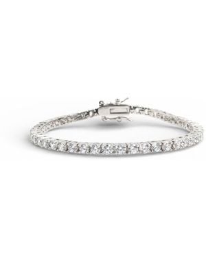 Miss Cecilia Classic Tennis Bracelet - White