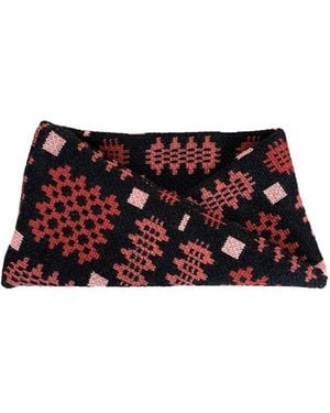 Mabli Carthen Merino Head Wrap - Red