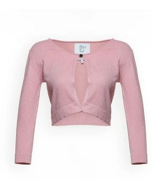 Maison sél The Bella Cardigan - Pink