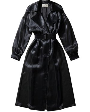 Azzali Hawa Trench Coat - Black