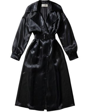 Azzali Hawa Trench Coat - Black