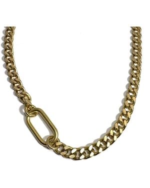 Rachel Nathan Race Track Classic Necklace - Metallic