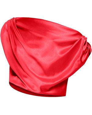 Angelika Jozefczyk Satin Blouse Livia - Red