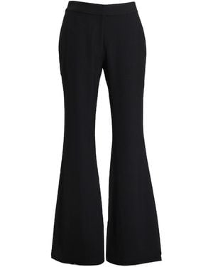 Smart and Joy Flare Long Trousers - Black