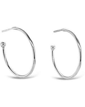 Lutiro Hoop Earrings 20Mm - Metallic