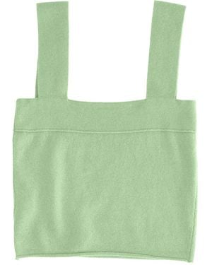 Zenzee Cashmere Bralette - Green