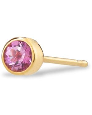 Maya Brenner Birthstone Stud - Pink
