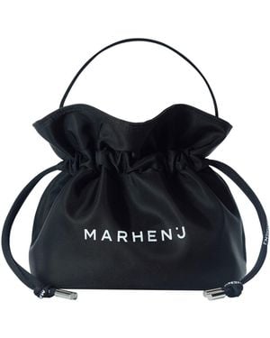 MARHEN.J Recycled Nylon Bucket Bag - Blue