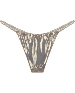GOD SAVES QUEENS Mia Bottom - White