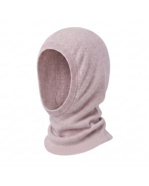 Fiora Muse Cashmere Balaclava Hood - Purple