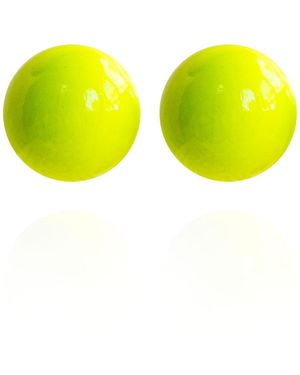 Saule Label Gaia Mini Earrings - Yellow