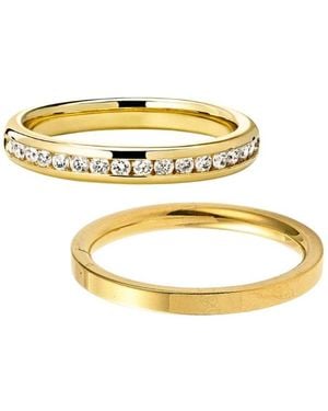 Mickey's Girl Doppio Ring Set - Metallic