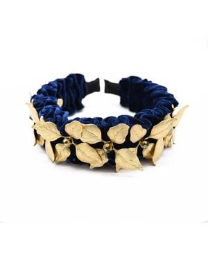 ADIBA Royal Goddess Handmade Headband - Blue