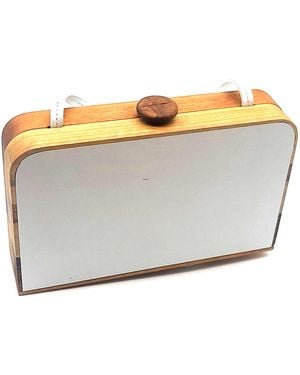 Wood Belt Clutch Bag Huascaran Safety 2030 - Gray