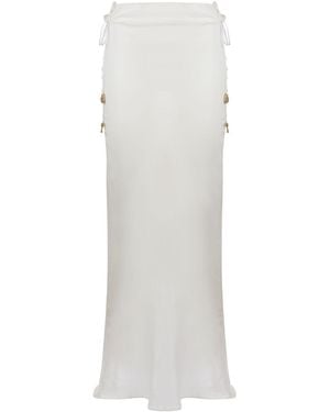 Bianca Resortwear Kira Maxi Skirt - White