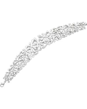 Lucy Quartermaine Solid Sterling Multi Splash Bracelet - White