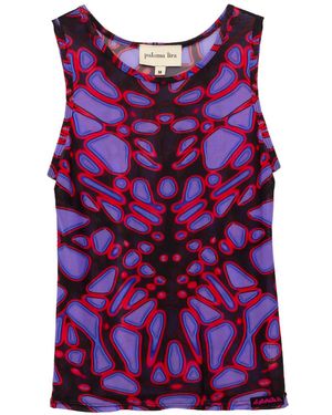 Paloma Lira Web Armor Tank Top - Purple